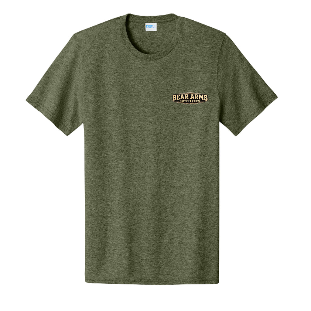 Olive Drab Green Heather - PC43 - FRONT