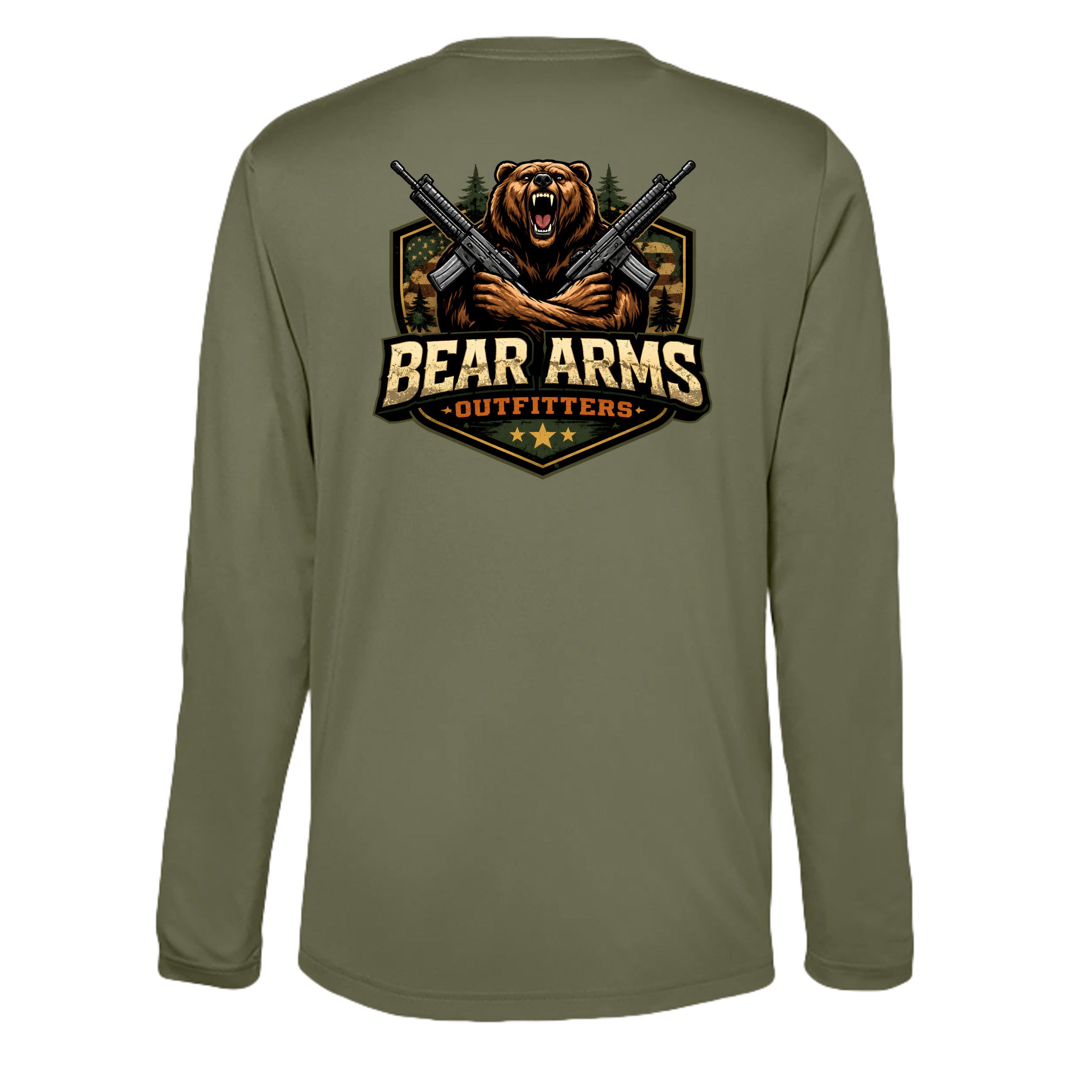 Military Green - CE10L - BACK