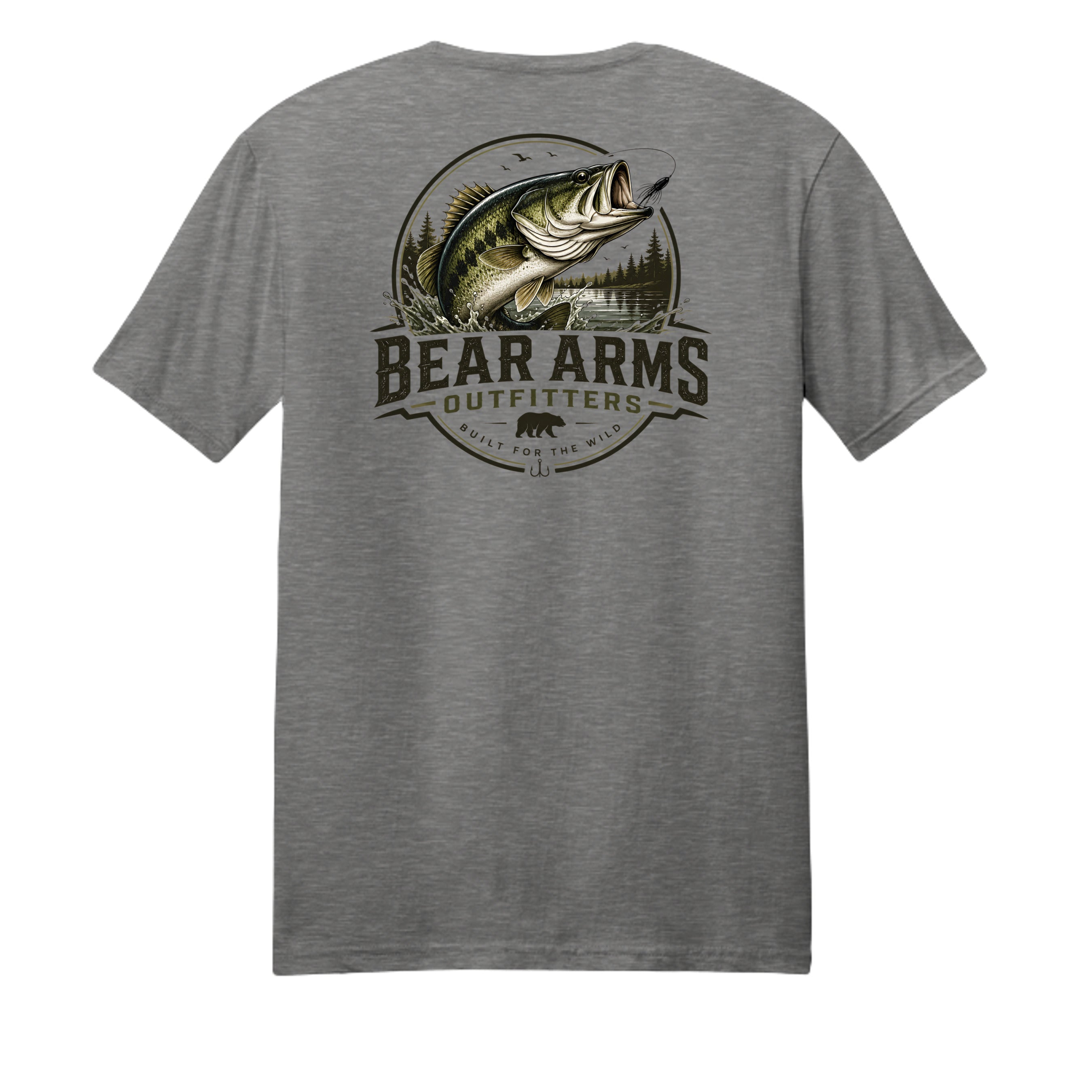 Graphite Heather - PC455 - BACK