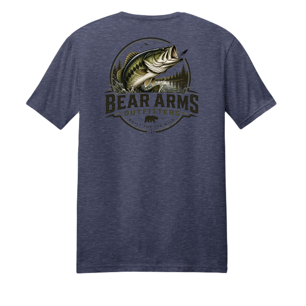 Team Navy Heather - PC455 - BACK